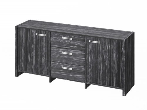 Тумба трехсекционная FI-13-01.D. Древесина Графит Тумба трехсекционная FI-13-01.D. Древесина Графит