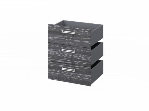 Комплект из 3 ящиков, фасады ЛДСП FI-124.D фото 3 Комплект из 3 ящиков, фасады ЛДСП FI-124.D фото 3