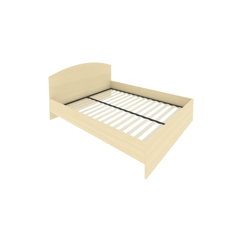 Кровать с ортопедическим основанием и изголовьем С-КИ-160 Кровать с ортопедическим основанием и изголовьем С-КИ-160