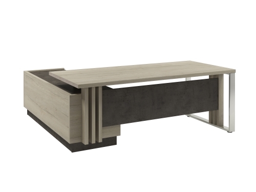 Стол для руководителя с опорной тумбой Z-420пр.0000 (R) Стол для руководителя с опорной тумбой Z-420пр.0000 (R)