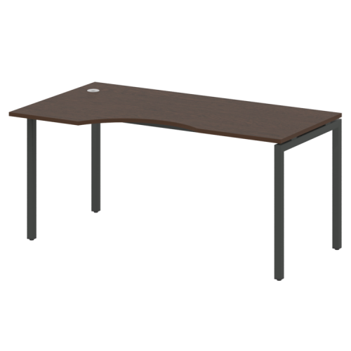 Стол криволинейный левый на П-обр. м/к Metal System Quattro 40БП.СА-1 (L) фото 8 Стол криволинейный левый на П-обр. м/к Metal System Quattro 40БП.СА-1 (L) фото 8