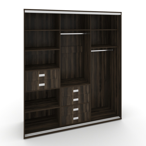 Корпус 3-х секционного шкафа высокого L=2069мм Maris SH.K3-4.1 K6 фото 7