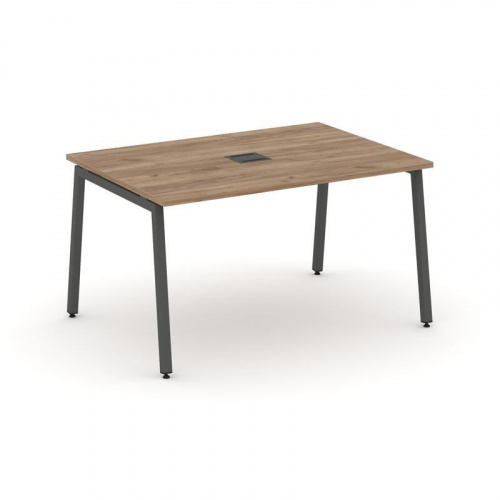 Style Project Стол переговорный SN-4A.SPRG-002 Тиквуд Светлый/Металл Белый 1180*980*750 фото 25