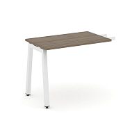 Style Project Брифинг-приставка SN-5A.BR-005 Вяз Благородный/Металл Белый 1380*600*750