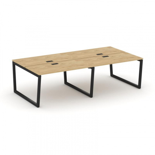 Style Project Рабочая станция 2-х сторон. SN-5T2.DRS-041 Акация Лорка/Металл Антрацит/Заглушка Пласт