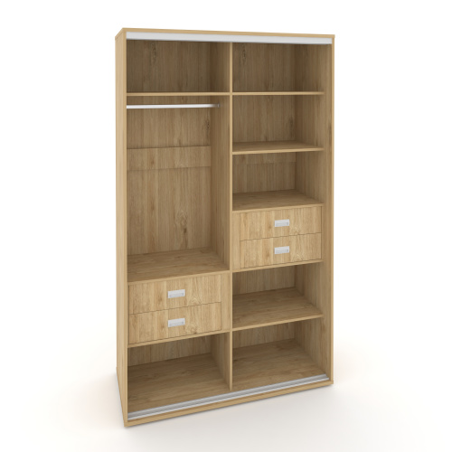 Корпус 2-х секционного шкафа высокого L=1600мм Maris SH.K2-6.1 K5 фото 4 Корпус 2-х секционного шкафа высокого L=1600мм Maris SH.K2-6.1 K5 фото 4