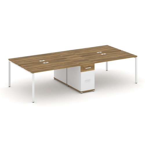 Бенч-система на 4 места с 1 опорной тумбой Concept CN.DRS-423 фото 8 Бенч-система на 4 места с 1 опорной тумбой Concept CN.DRS-423 фото 8