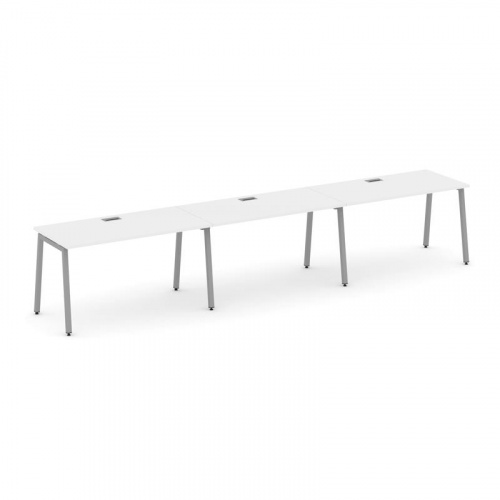 Style Project Рабочая станция 1 сторон. SN-4A.ORS-033 Дуб Табак/Металл Белый 4140*600*750 фото 3 Style Project Рабочая станция 1 сторон. SN-4A.ORS-033 Дуб Табак/Металл Белый 4140*600*750 фото 3