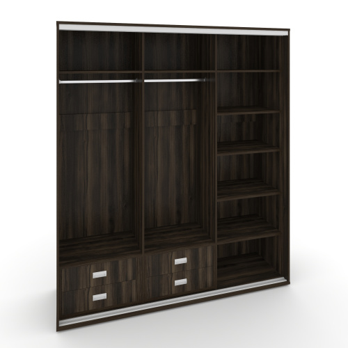 Корпус 3-х секционного шкафа высокого L=2219мм Maris SH.K3-5.1 K3 фото 7