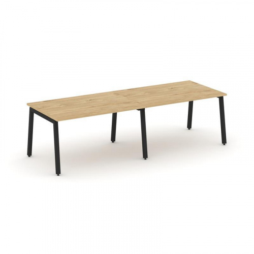 Style Project Стол переговорный SN-5A.SPRG-012.3 Дуб Наварра/Металл Антрацит 2360*980*750 фото 8