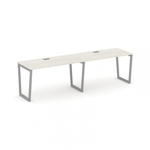 Style Project Рабочая станция 1 сторон. SN-4T2.ORS-011 Акация Лорка/Металл Антрацит/Заглушка Пластик фото 11