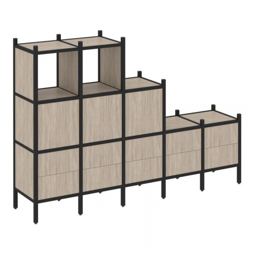 Стеллаж офисный прямой Loft VR.L-19 фото 3