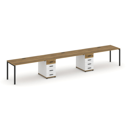 Бенч-система на 3 места с 2 опорными тумбами Concept CN.ORS-435 фото 7 Бенч-система на 3 места с 2 опорными тумбами Concept CN.ORS-435 фото 7