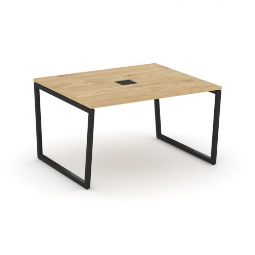 Style Project Стол переговорный SN-4T2.SPRG-032 Акация Лорка/Металл Антрацит/Заглушка Металл Антраци Style Project Стол переговорный SN-4T2.SPRG-032 Акация Лорка/Металл Антрацит/Заглушка Металл Антраци