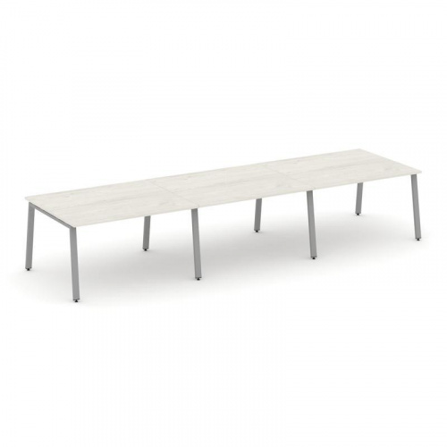 Style Project Стол переговорный SN-6A.SPRG-054.3 Белый/Металл Белый 4740*1180*750 фото 4