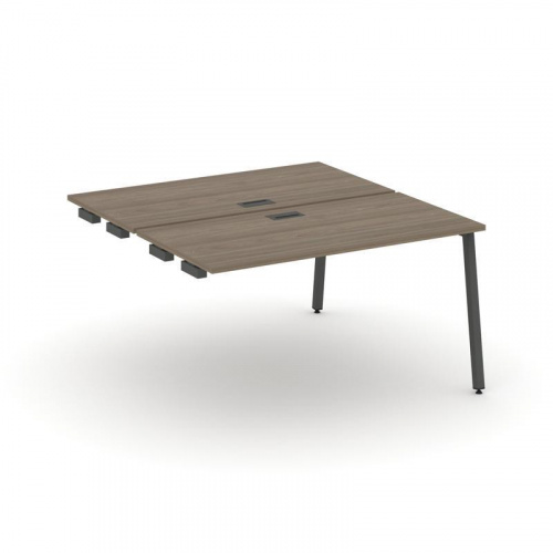 Style Project Стол-приставка к опор. элем. SN-4A.DPRS-013 Дуб Наварра/Металл Антрацит 1380*1432*750 фото 20