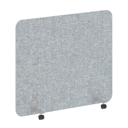 Перегородка на металлических опорах, R-line soft AP.R-136-120