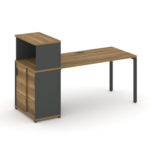 Стол офисный с опорным шкафом-купе Concept CN.SP-237 Стол офисный с опорным шкафом-купе Concept CN.SP-237