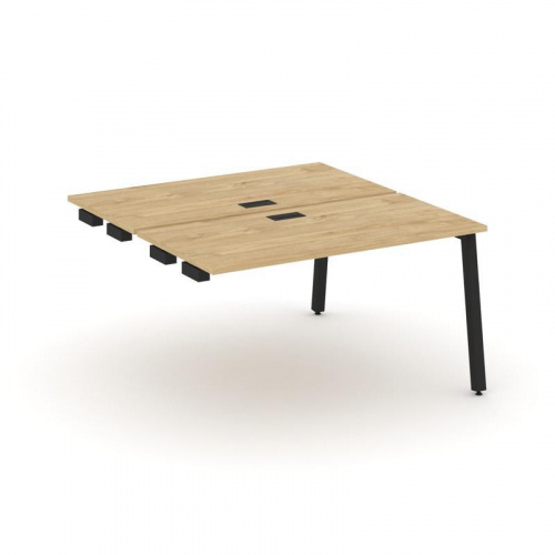 Style Project Стол-приставка к опор. элем. SN-5A.DPRS-011 Тиквуд Светлый/Металл Антрацит 980*1432*75 фото 9