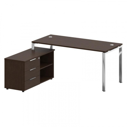 Стол руководителя с тумбой Metal System Direct БГ.СРТ-4.7 (L) фото 2 Стол руководителя с тумбой Metal System Direct БГ.СРТ-4.7 (L) фото 2