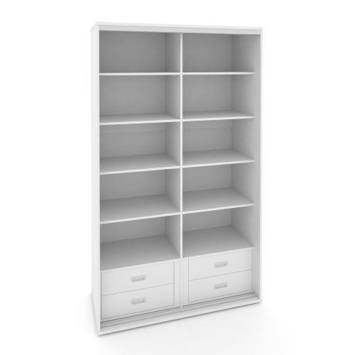 Корпус 2-х секционного шкафа высокого L=1100мм Maris SH.K2-1.1 K4 фото 2