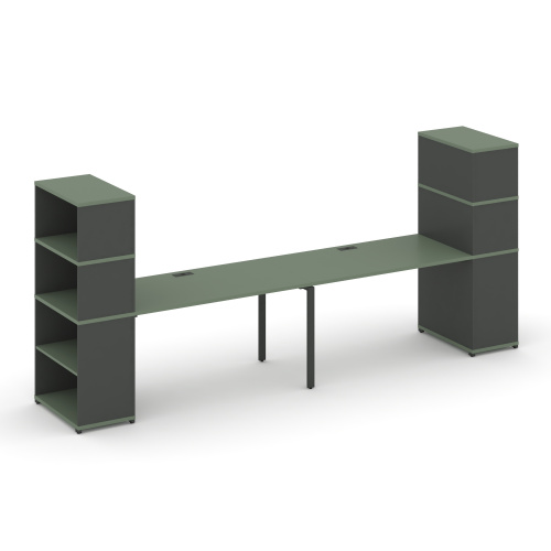 Бенч-система с опорными стеллажами Concept CN.ORS-214