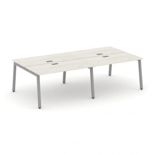 Style Project Рабочая станция 2-х сторон. SN-5A.DRS-051 Тиквуд Светлый/Металл Белый 1960*1632*750 фото 8