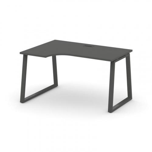 Style Project Стол рабочий эргоном. SN-6T1.SPA-022(L) Акация Лорка/Металл Антрацит/Заглушка Пластик фото 27
