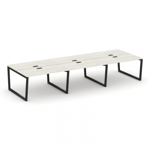 Style Project Рабочая станция 2-х сторон. SN-5T2.DRS-084 Акация Лорка/Металл Антрацит/Заглушка Пласт фото 4