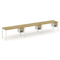 Бенч-система на 3 места с подвесными тумбами Concept CN.ORS-140