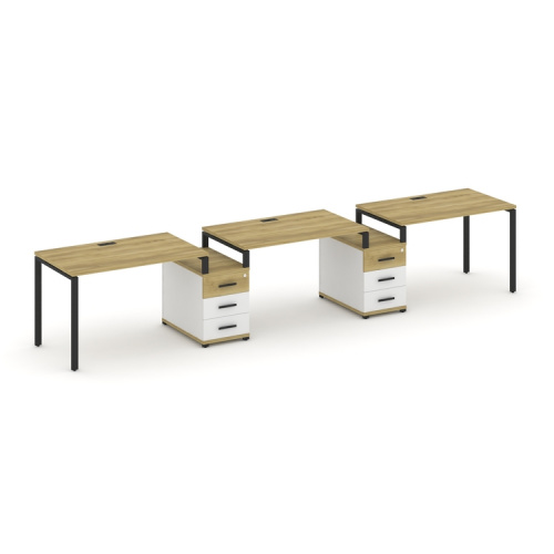 Бенч-система на 3 места с 2 опорными тумбами Concept CN.ORS-326 фото 6 Бенч-система на 3 места с 2 опорными тумбами Concept CN.ORS-326 фото 6