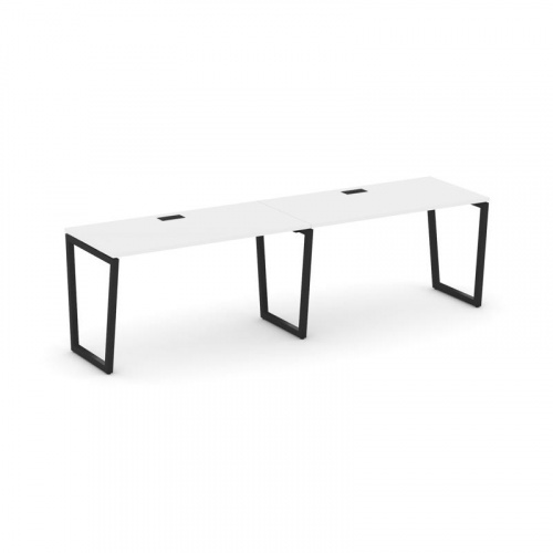 Style Project Рабочая станция 1 сторон. SN-4T2.ORS-011 Акация Лорка/Металл Антрацит/Заглушка Пластик фото 8