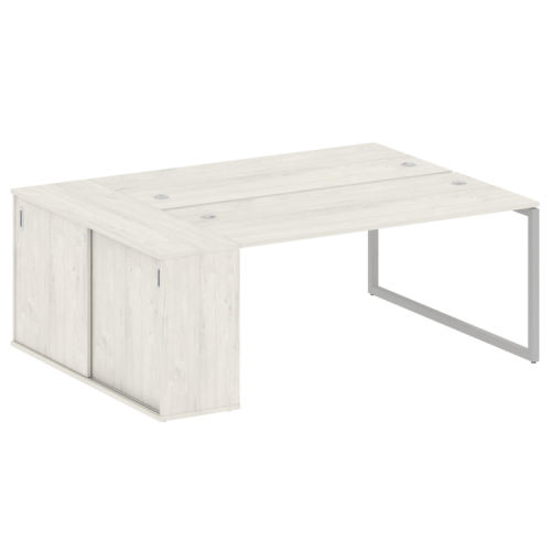 Бенч-система с шкафом-купе на О-обр. м/к Metal System Quattro 40БО.РС-СШК-1.4 фото 12