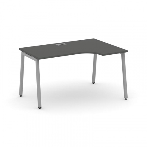 Style Project Стол рабочий эргоном. SN-4A.SPA-001(R) Белый/Металл Белый 1380*600/980*750 фото 9