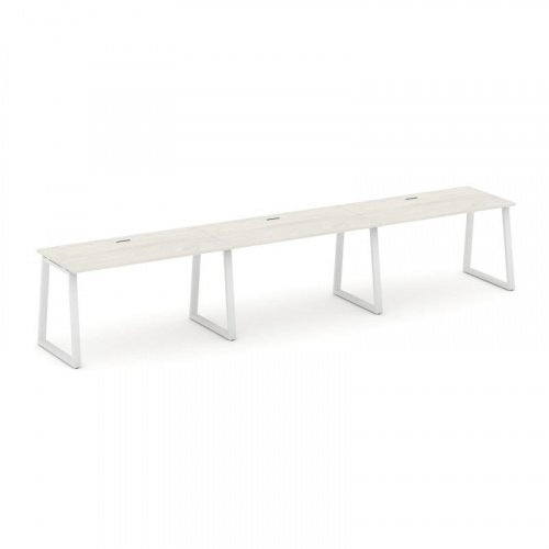 Style Project Рабочая станция 1 сторон. SN-6T1.ORS-043 Акация Лорка/Металл Антрацит/Заглушка Пластик фото 13