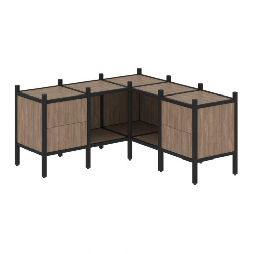 Стеллаж офисный угловой Loft VR.L-27 фото 10