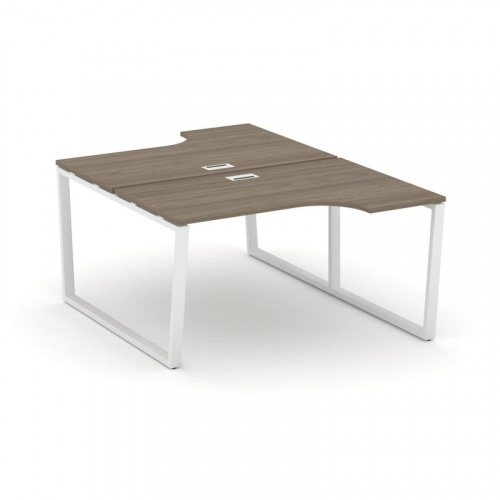 Style Project Рабочая станция эргоном. SN-6T2.DRPA-001 Акация Лорка/Металл Антрацит/Заглушка Пластик фото 15