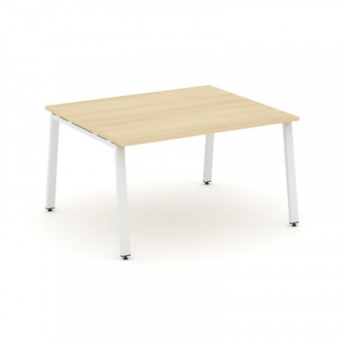 Style Project Стол переговорный SN-6A.SPRG-032.3 Тиквуд Светлый/Металл Белый 1180*1180*750 фото 21