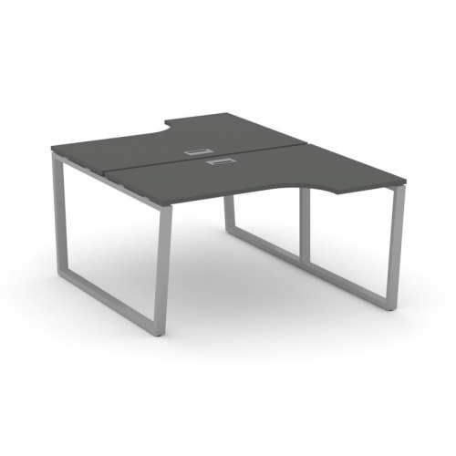 Style Project Рабочая станция эргоном. SN-6T2.DRPA-001 Акация Лорка/Металл Антрацит/Заглушка Пластик фото 18