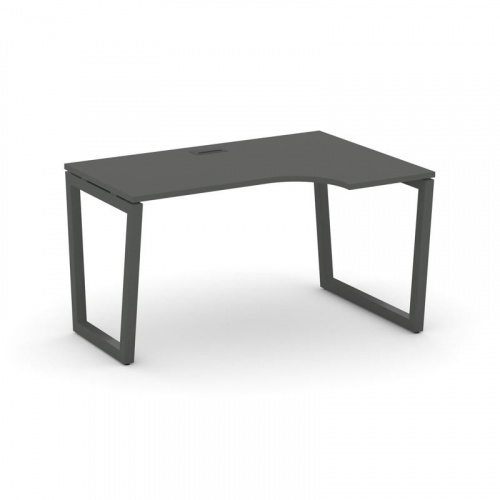 Style Project Стол рабочий эргоном. SN-5T2.SPA-001(R) Акация Лорка/Металл Антрацит/Заглушка Пластик фото 27