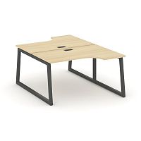 Style Project Рабочая станция эргоном. SN-5T1.DRPA-021 Акация Лорка/Металл Антрацит/Заглушка Пластик