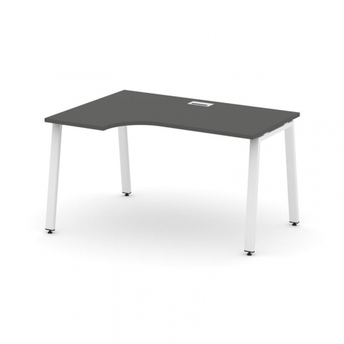 Style Project Стол рабочий эргоном. SN-6A.SPA-012(L) Антрацит/Металл Белый 1580*700/980*750 фото 28 Style Project Стол рабочий эргоном. SN-6A.SPA-012(L) Антрацит/Металл Белый 1580*700/980*750 фото 28