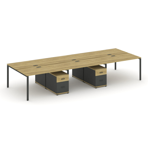 Бенч-система на 6 мест с 2 опорными тумбами Concept CN.DRS-348 фото 4 Бенч-система на 6 мест с 2 опорными тумбами Concept CN.DRS-348 фото 4