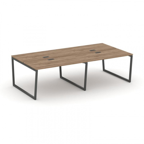 Style Project Рабочая станция 2-х сторон. SN-4T2.DRS-054 Акация Лорка/Металл Антрацит/Заглушка Пласт фото 23