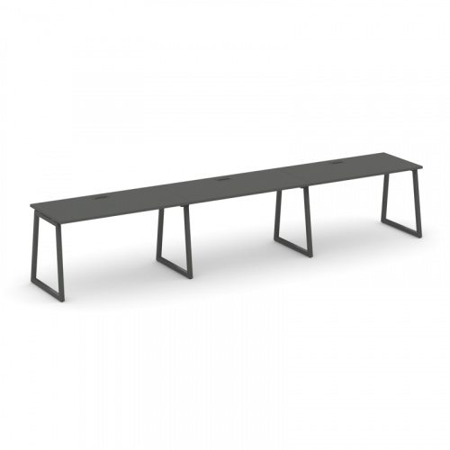 Style Project Рабочая станция 1 сторон. SN-4T1.ORS-054 Акация Лорка/Металл Антрацит/Заглушка Пластик фото 14