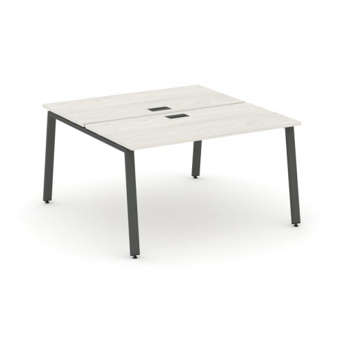 Style Project Рабочая станция 2-х сторон. SN-6A.DRS-003 Белый/Металл Антрацит 1380*1232*750 фото 25