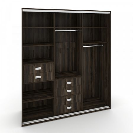 Корпус 3-х секционного шкафа высокого L=2369мм Maris SH.K3-6.1 K6