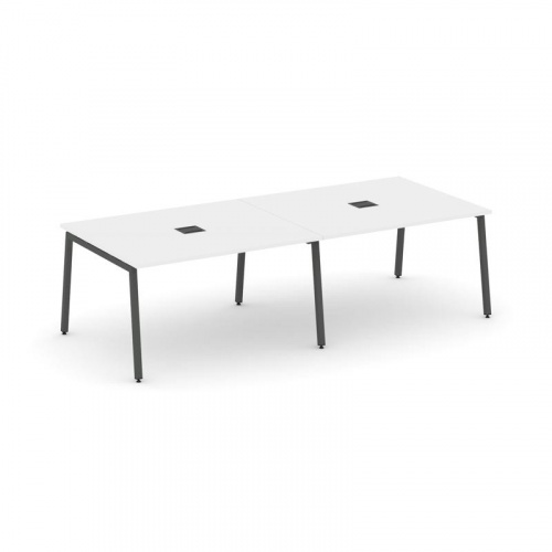 Style Project Стол переговорный SN-4A.SPRG-042 Белый/Металл Антрацит 2360*1180*750 фото 28 Style Project Стол переговорный SN-4A.SPRG-042 Белый/Металл Антрацит 2360*1180*750 фото 28