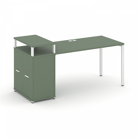 Стол офисный с опорным распашным шкафом Concept CN.SP-223