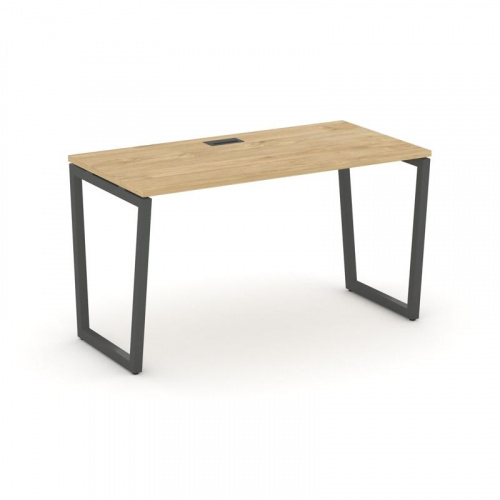 Style Project Стол письменный SN-4T2.SP-003 Акация Лорка/Металл Антрацит/Заглушка Пластик Черный 138 фото 22